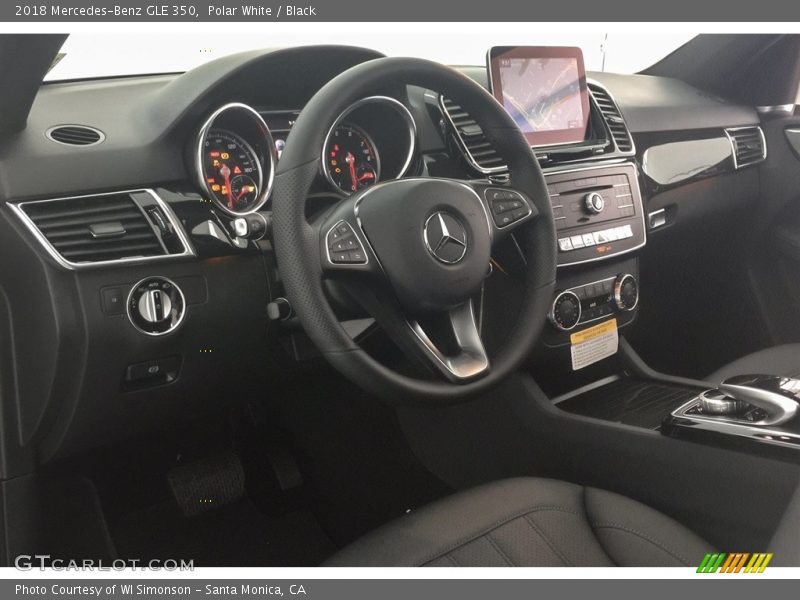 Polar White / Black 2018 Mercedes-Benz GLE 350