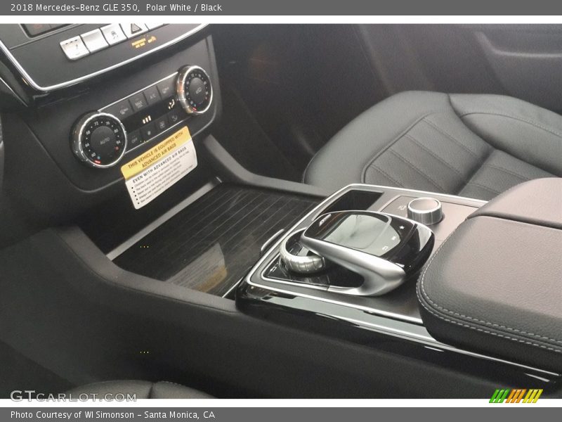 Polar White / Black 2018 Mercedes-Benz GLE 350