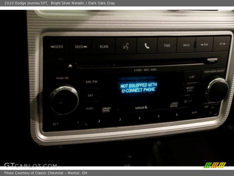 Bright Silver Metallic / Dark Slate Gray 2010 Dodge Journey SXT