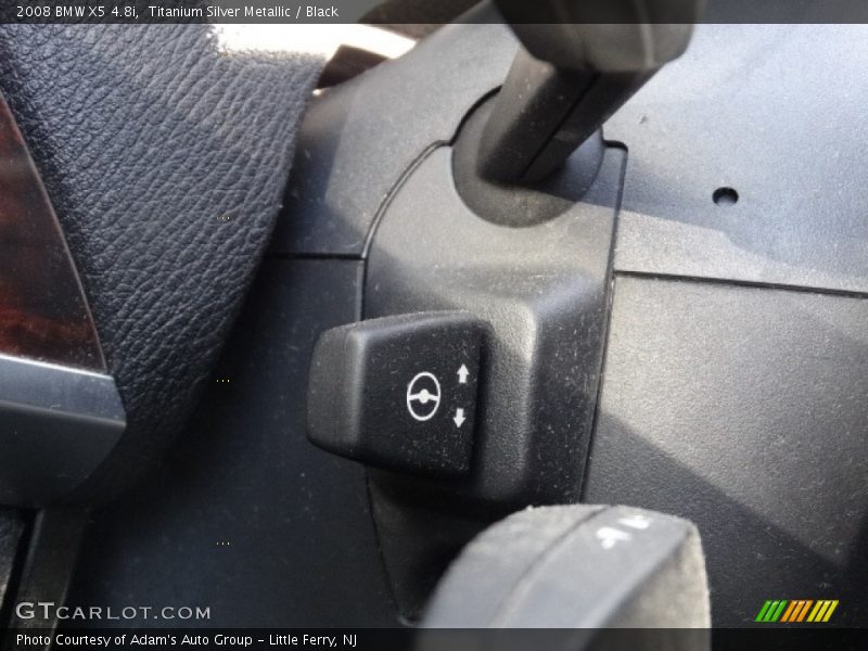 Titanium Silver Metallic / Black 2008 BMW X5 4.8i