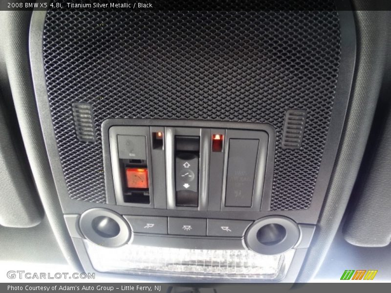 Titanium Silver Metallic / Black 2008 BMW X5 4.8i