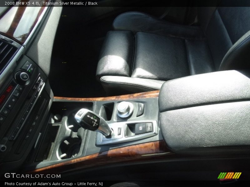 Titanium Silver Metallic / Black 2008 BMW X5 4.8i