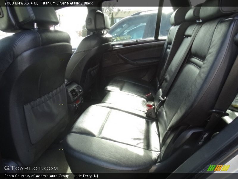Titanium Silver Metallic / Black 2008 BMW X5 4.8i