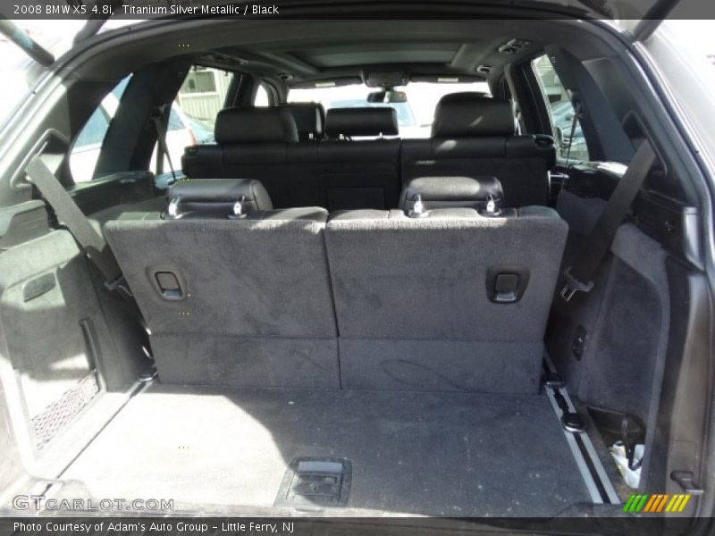 Titanium Silver Metallic / Black 2008 BMW X5 4.8i