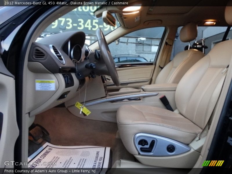 Dakota Brown Metallic / Cashmere 2012 Mercedes-Benz GL 450 4Matic