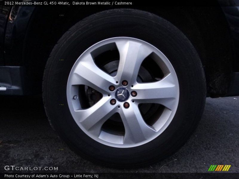 Dakota Brown Metallic / Cashmere 2012 Mercedes-Benz GL 450 4Matic