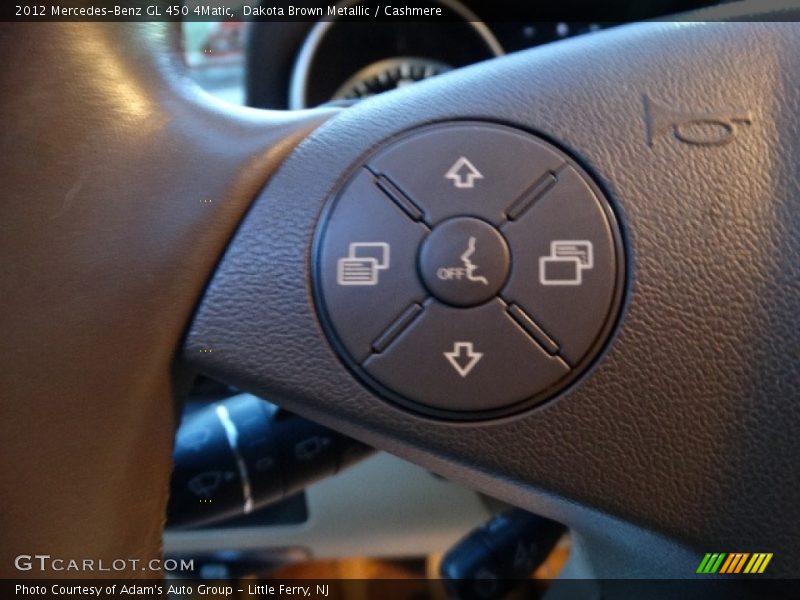 Dakota Brown Metallic / Cashmere 2012 Mercedes-Benz GL 450 4Matic