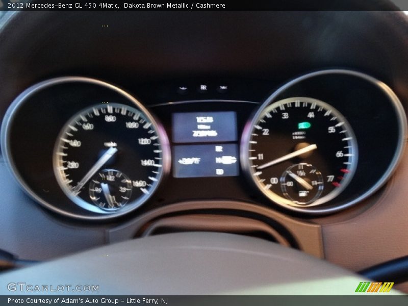 Dakota Brown Metallic / Cashmere 2012 Mercedes-Benz GL 450 4Matic