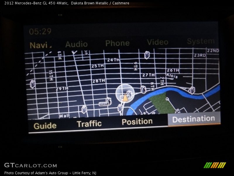 Dakota Brown Metallic / Cashmere 2012 Mercedes-Benz GL 450 4Matic