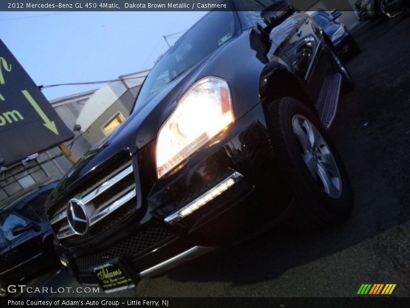 Dakota Brown Metallic / Cashmere 2012 Mercedes-Benz GL 450 4Matic