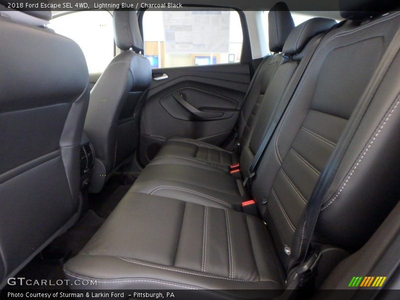 Lightning Blue / Charcoal Black 2018 Ford Escape SEL 4WD
