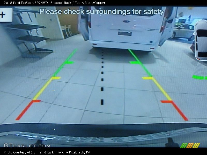 Shadow Black / Ebony Black/Copper 2018 Ford EcoSport SES 4WD