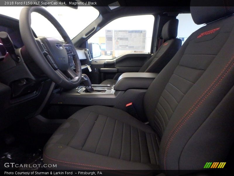 Magnetic / Black 2018 Ford F150 XLT SuperCab 4x4