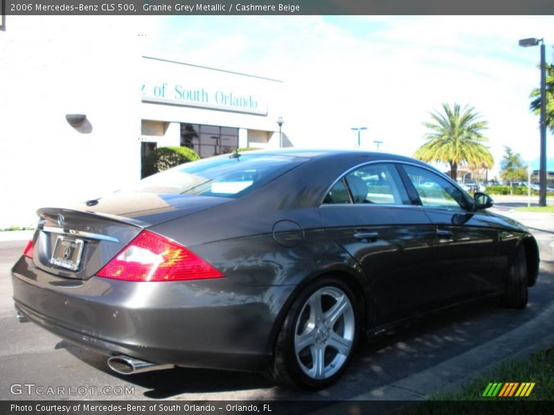 Granite Grey Metallic / Cashmere Beige 2006 Mercedes-Benz CLS 500