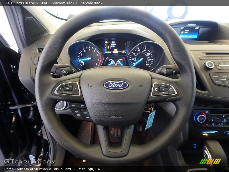 Shadow Black / Charcoal Black 2018 Ford Escape SE 4WD