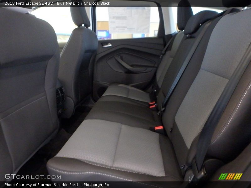 Blue Metallic / Charcoal Black 2018 Ford Escape SE 4WD