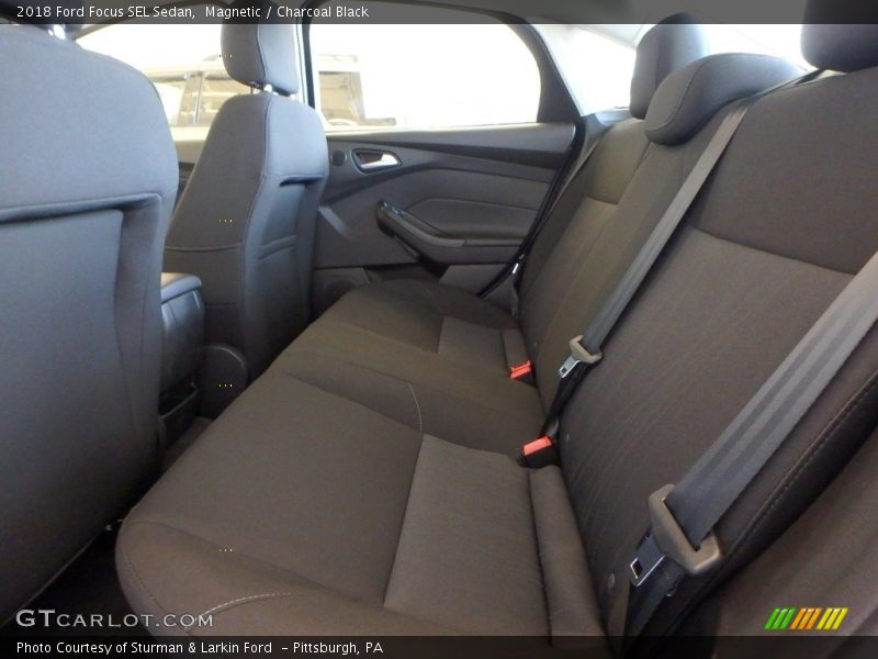 Magnetic / Charcoal Black 2018 Ford Focus SEL Sedan