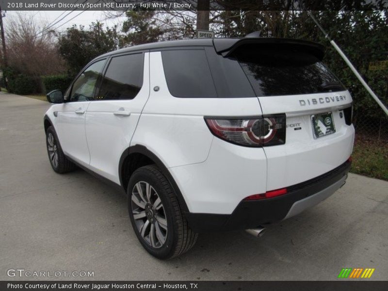 Fuji White / Ebony 2018 Land Rover Discovery Sport HSE Luxury