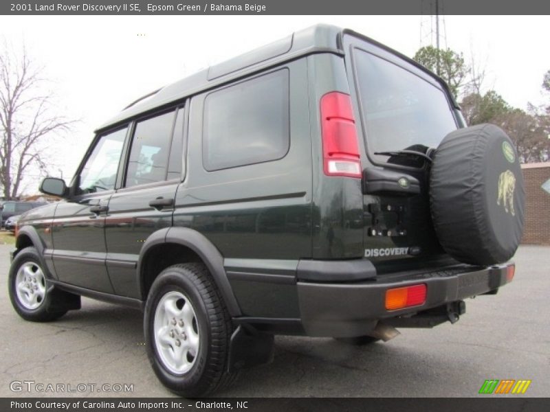 Epsom Green / Bahama Beige 2001 Land Rover Discovery II SE