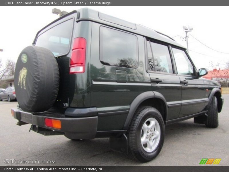 Epsom Green / Bahama Beige 2001 Land Rover Discovery II SE