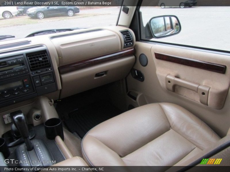 Epsom Green / Bahama Beige 2001 Land Rover Discovery II SE