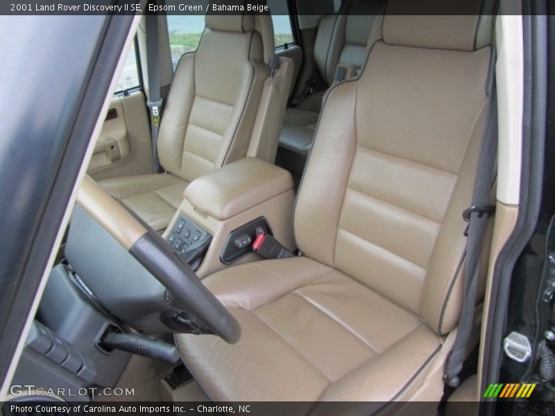 Epsom Green / Bahama Beige 2001 Land Rover Discovery II SE