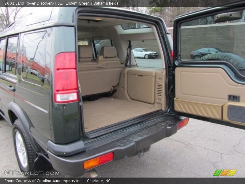 Epsom Green / Bahama Beige 2001 Land Rover Discovery II SE