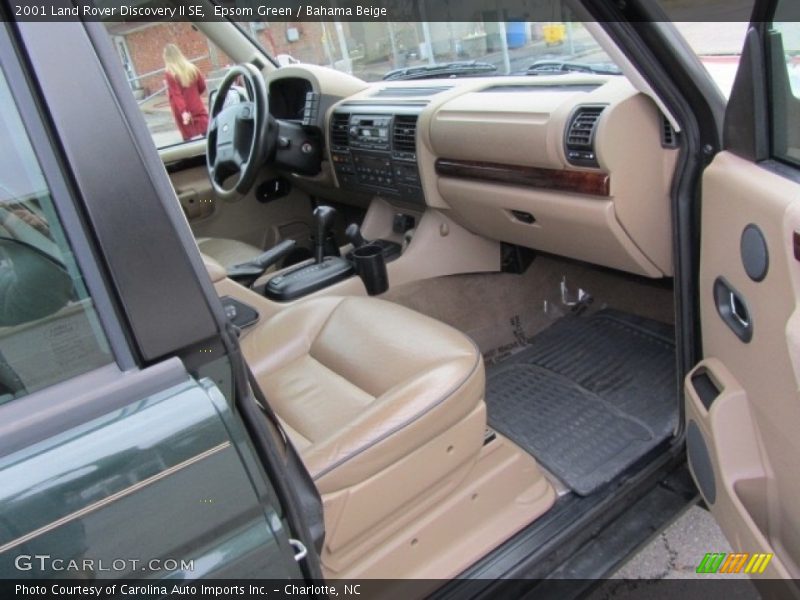 Epsom Green / Bahama Beige 2001 Land Rover Discovery II SE