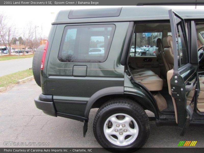 Epsom Green / Bahama Beige 2001 Land Rover Discovery II SE