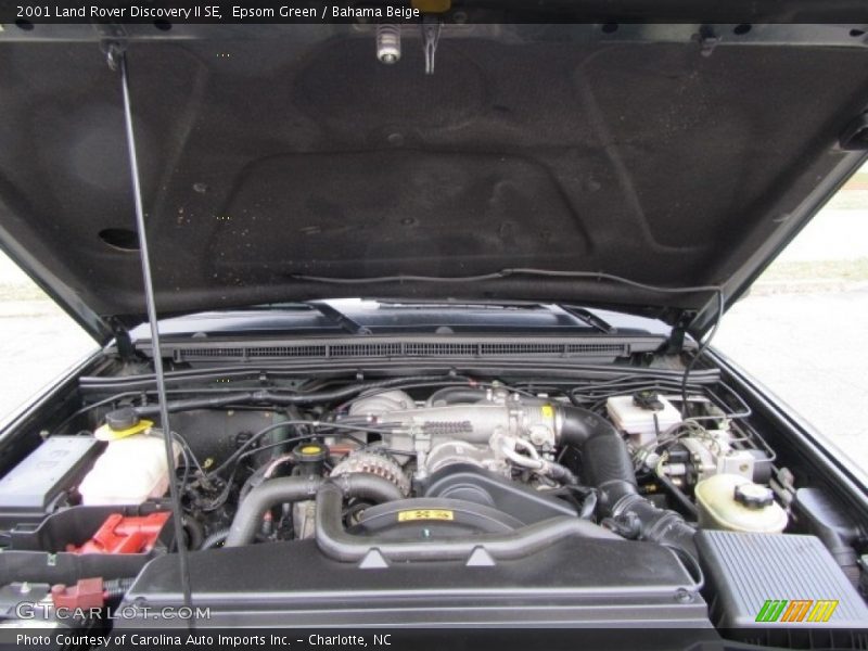 Epsom Green / Bahama Beige 2001 Land Rover Discovery II SE