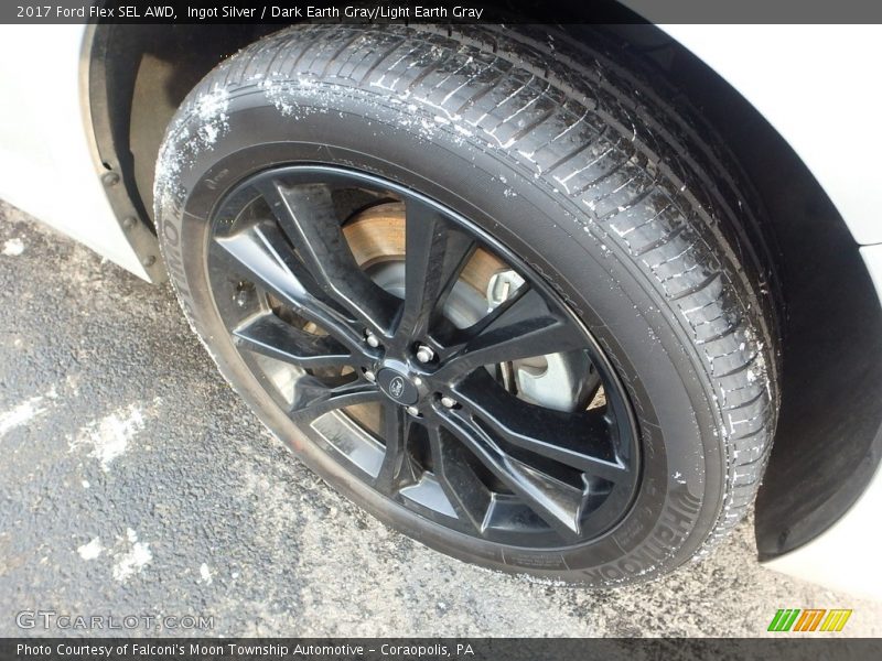 Ingot Silver / Dark Earth Gray/Light Earth Gray 2017 Ford Flex SEL AWD