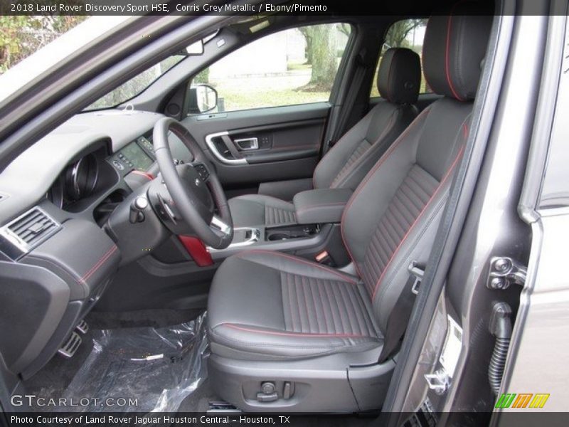 Corris Grey Metallic / Ebony/Pimento 2018 Land Rover Discovery Sport HSE