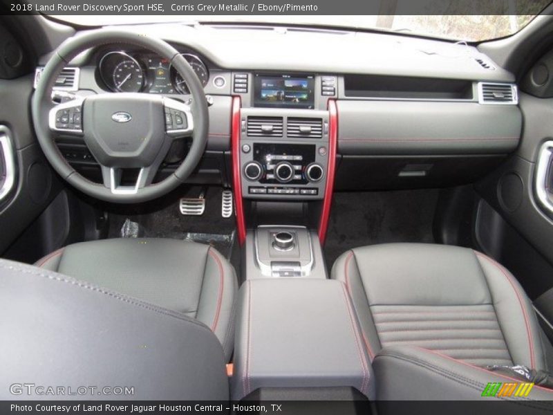 Corris Grey Metallic / Ebony/Pimento 2018 Land Rover Discovery Sport HSE