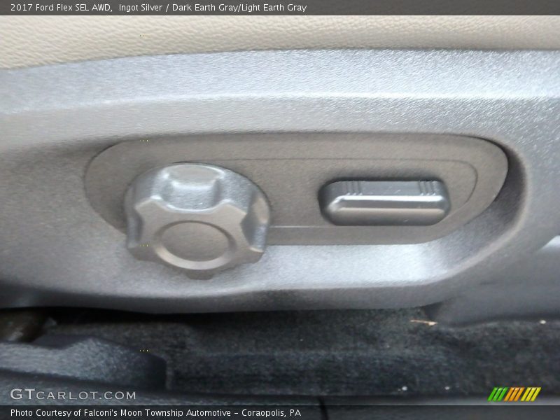 Ingot Silver / Dark Earth Gray/Light Earth Gray 2017 Ford Flex SEL AWD
