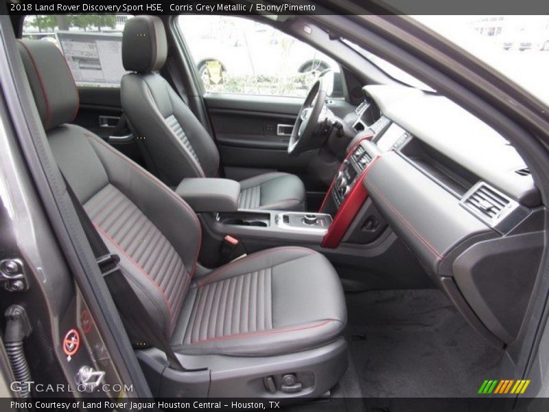 Corris Grey Metallic / Ebony/Pimento 2018 Land Rover Discovery Sport HSE