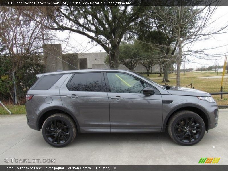 Corris Grey Metallic / Ebony/Pimento 2018 Land Rover Discovery Sport HSE