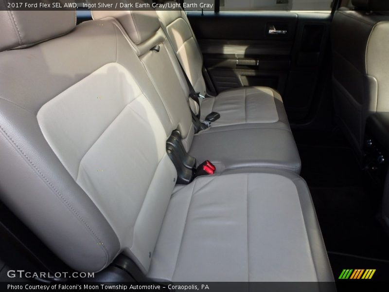 Ingot Silver / Dark Earth Gray/Light Earth Gray 2017 Ford Flex SEL AWD