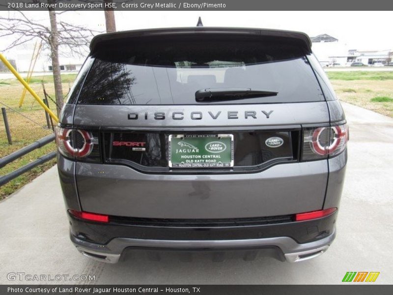 Corris Grey Metallic / Ebony/Pimento 2018 Land Rover Discovery Sport HSE
