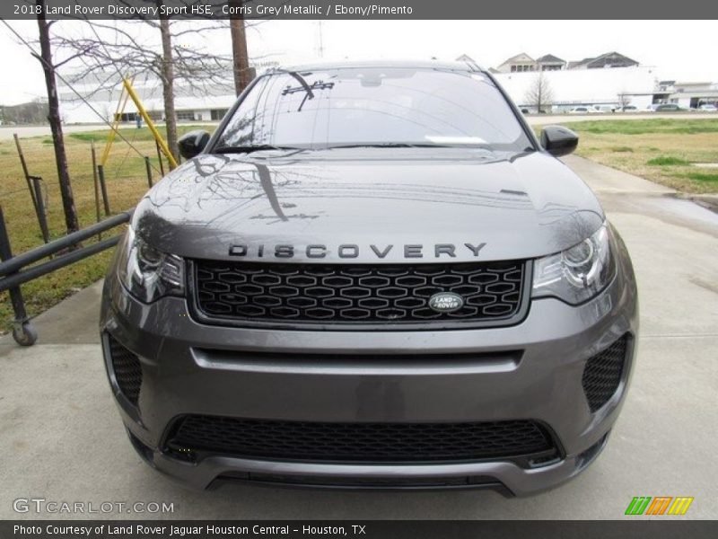 Corris Grey Metallic / Ebony/Pimento 2018 Land Rover Discovery Sport HSE