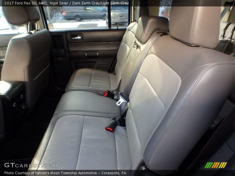 Ingot Silver / Dark Earth Gray/Light Earth Gray 2017 Ford Flex SEL AWD