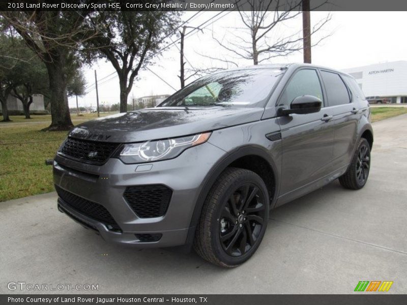 Corris Grey Metallic / Ebony/Pimento 2018 Land Rover Discovery Sport HSE