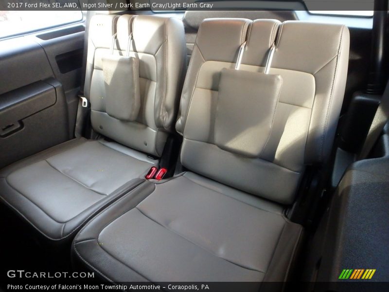 Ingot Silver / Dark Earth Gray/Light Earth Gray 2017 Ford Flex SEL AWD