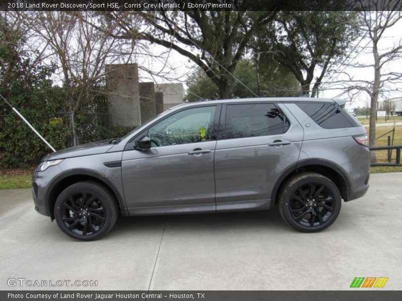 Corris Grey Metallic / Ebony/Pimento 2018 Land Rover Discovery Sport HSE