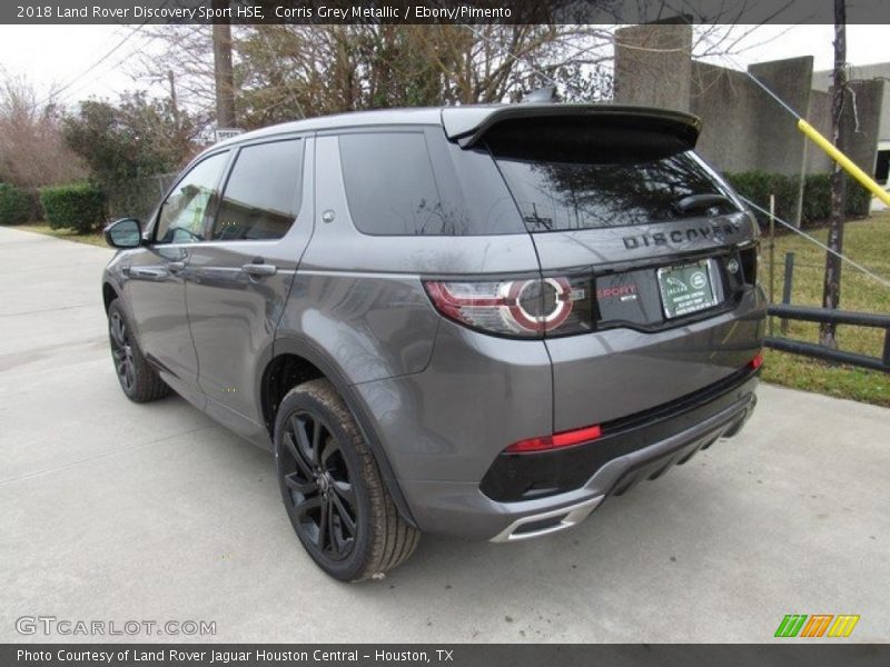 Corris Grey Metallic / Ebony/Pimento 2018 Land Rover Discovery Sport HSE
