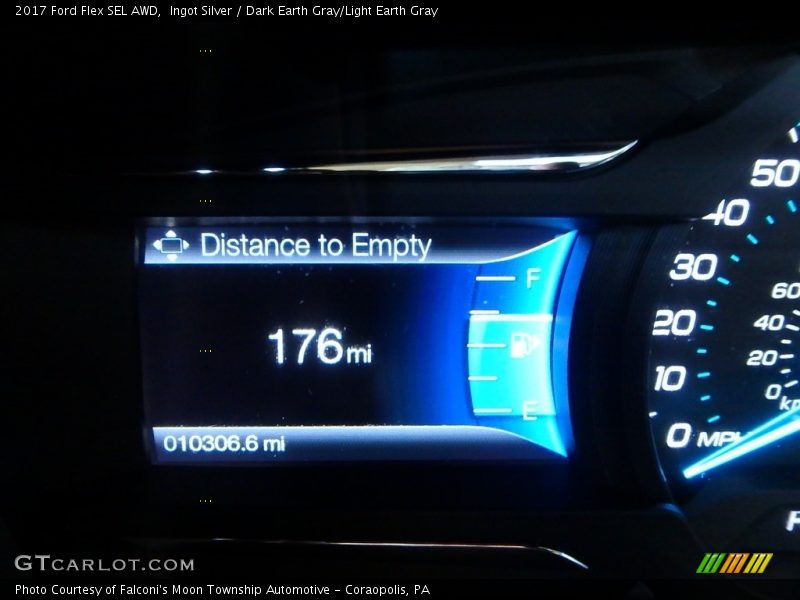 Ingot Silver / Dark Earth Gray/Light Earth Gray 2017 Ford Flex SEL AWD