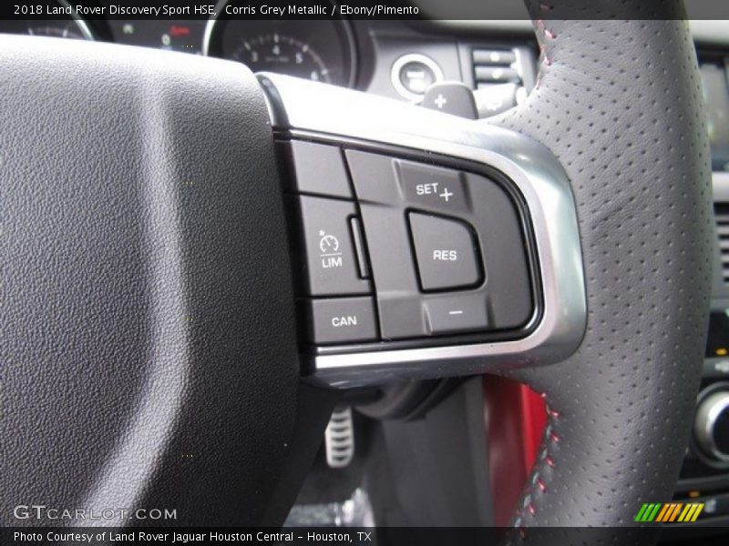 Corris Grey Metallic / Ebony/Pimento 2018 Land Rover Discovery Sport HSE