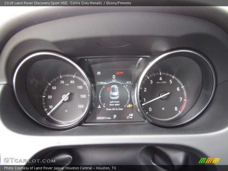 Corris Grey Metallic / Ebony/Pimento 2018 Land Rover Discovery Sport HSE