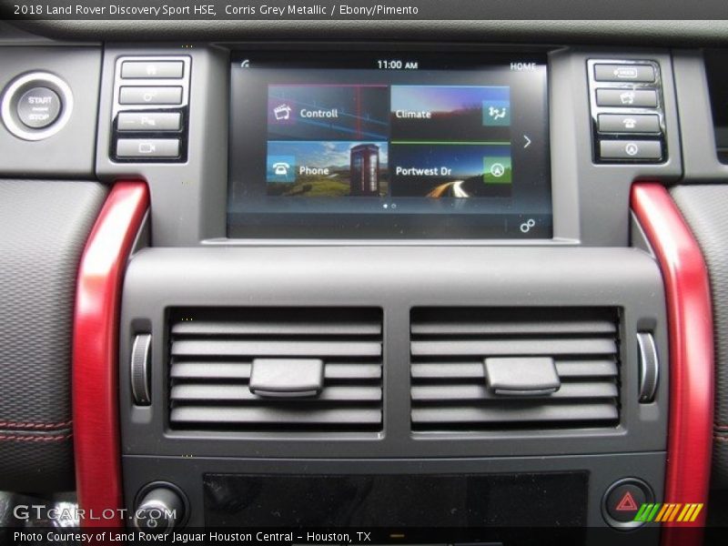 Corris Grey Metallic / Ebony/Pimento 2018 Land Rover Discovery Sport HSE