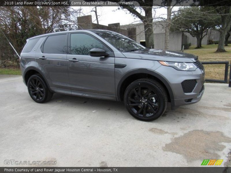 Corris Grey Metallic / Ebony/Pimento 2018 Land Rover Discovery Sport HSE