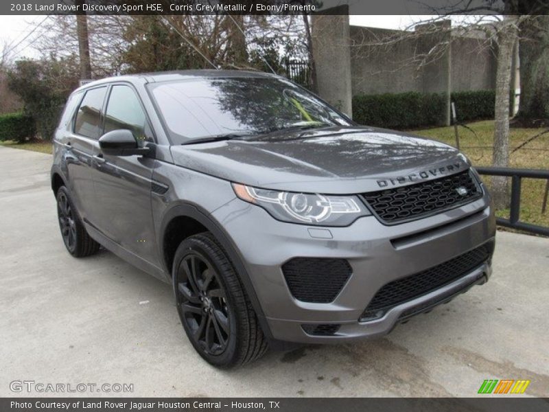 Corris Grey Metallic / Ebony/Pimento 2018 Land Rover Discovery Sport HSE